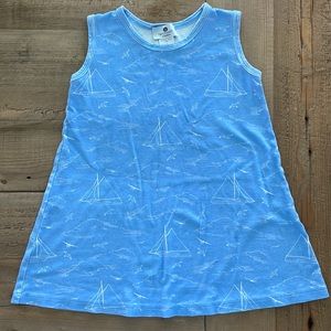 Nantucket Kids Cotton Sleeveless Summer Play Dress - Size 5